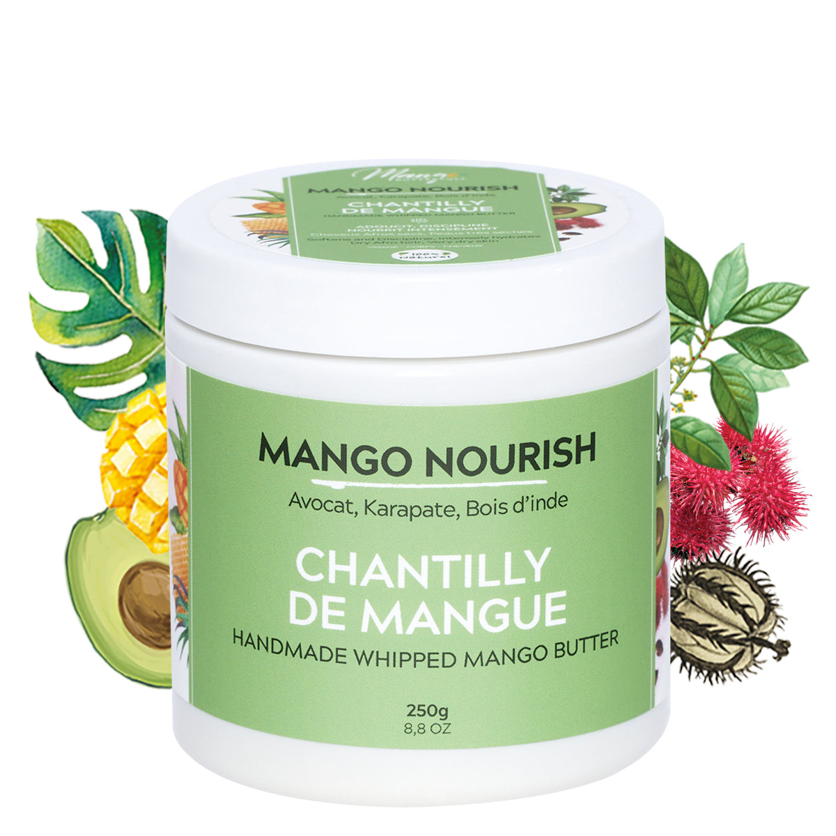 Mango Butterfull Nourish chantilly mangue cheveux crépus 250gr