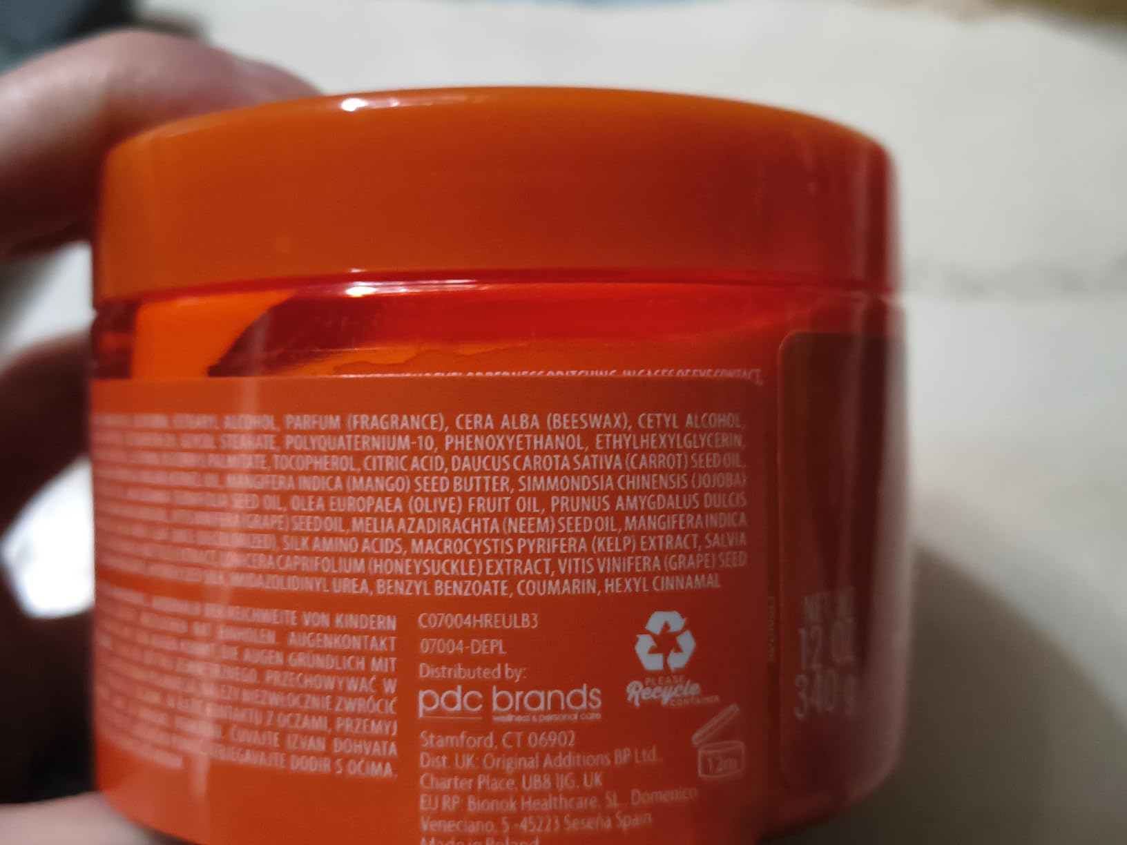 Cantu Classics Masque Soin Intense cheveux karité 340 g