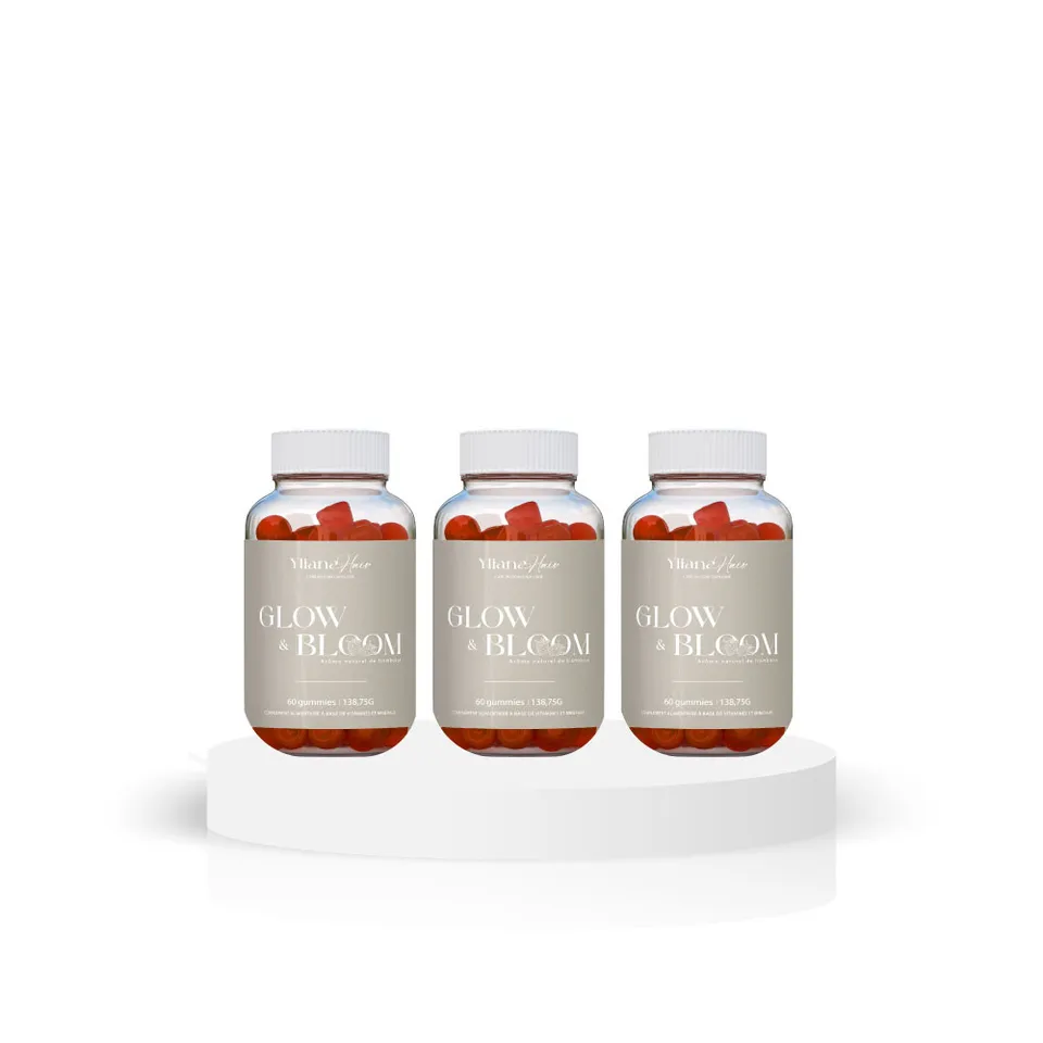 Yliana Hair Gummies cure 3 mois cheveux biotine