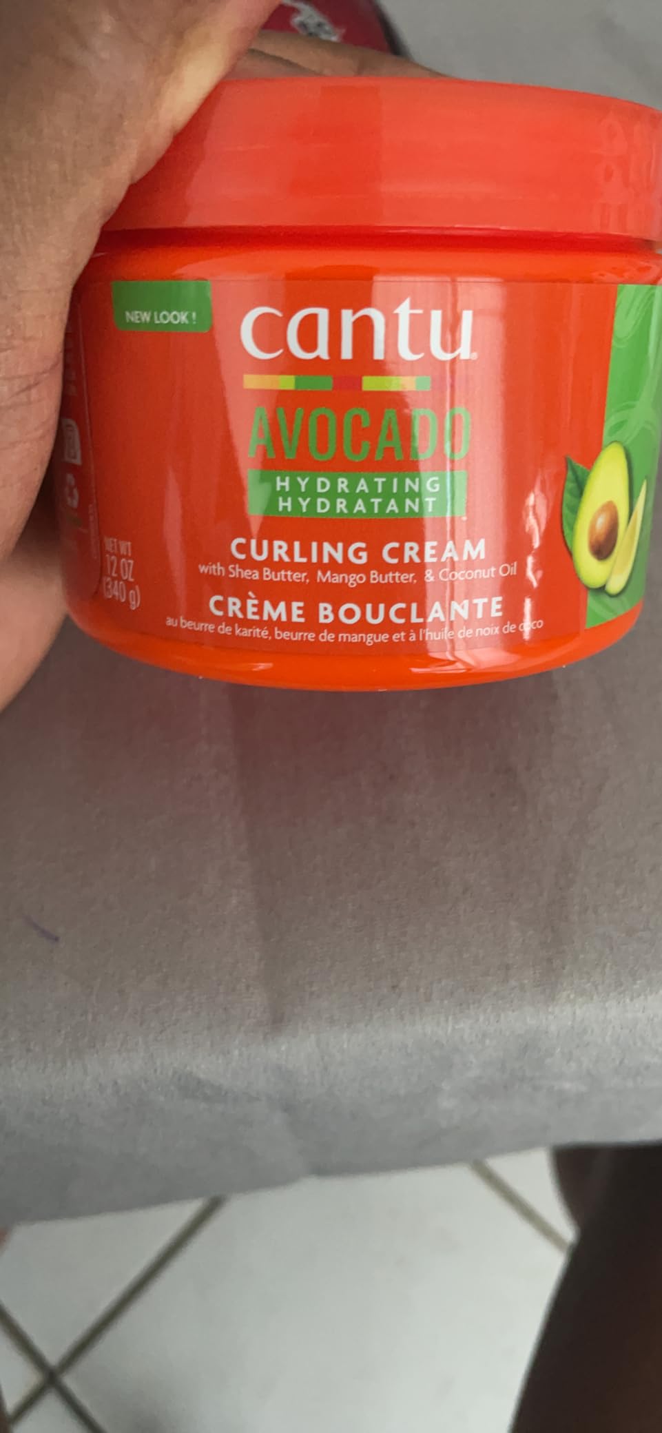 Cantu Superfoods Avocat Crème activatrice boucles 355 ml