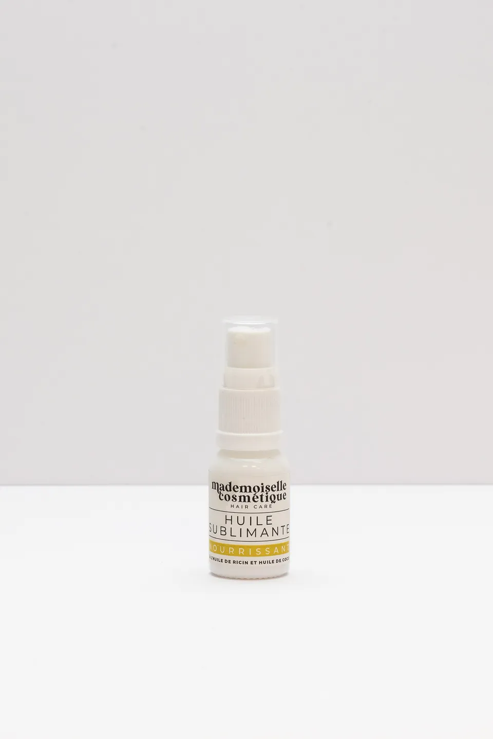 Melle Cosmétique Nourrissante huile sublimante 10ml ricin coco