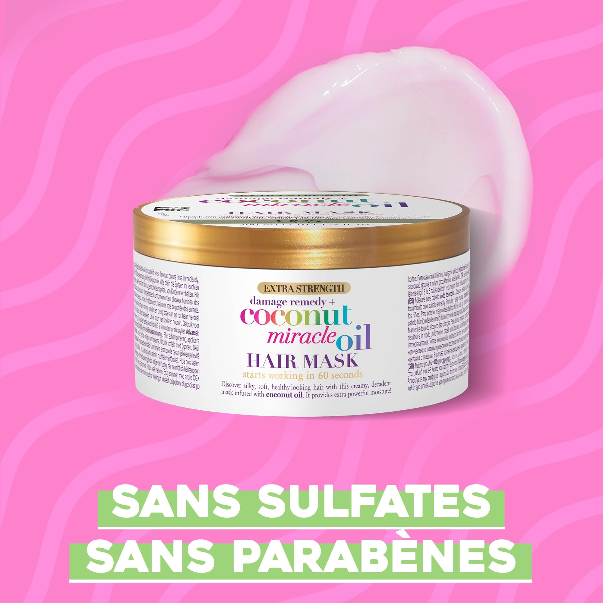 OGX Coconut Miracle Oil Damage Remedy masque cheveux coco 300 ml