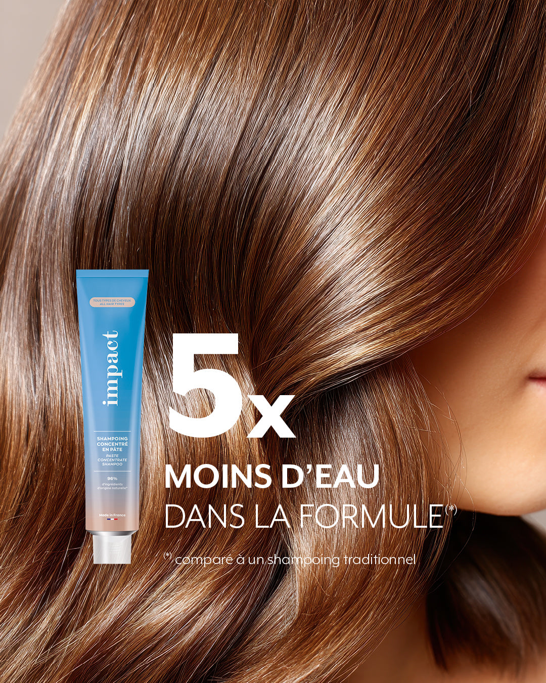Coiffance Impact Shampoing Concentre Pate Cheveux Normaux Vegan