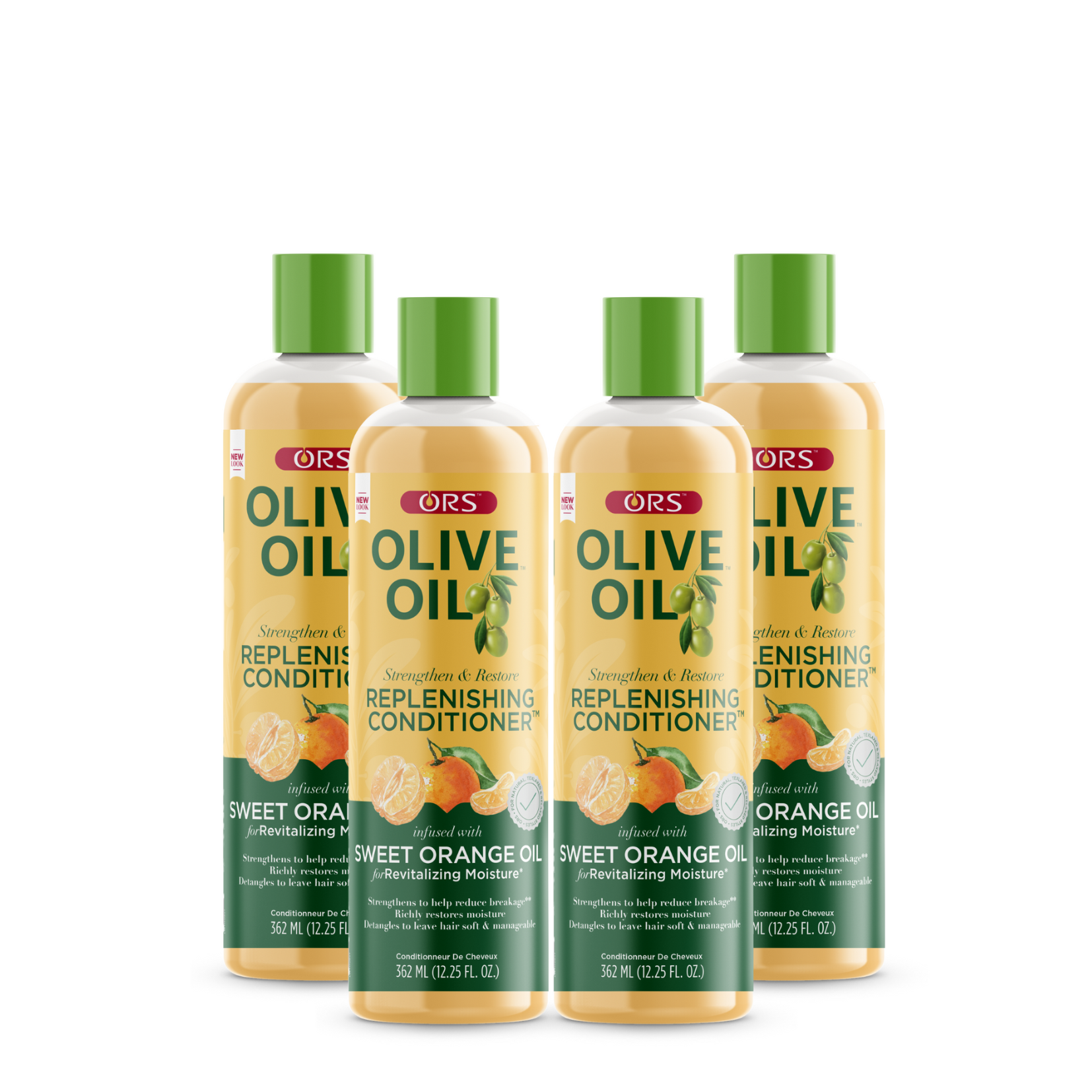 Organic Root Stimulator Olive Oil Replenishing Conditioner après-shampoing 12.25 oz lot 4 hydratation