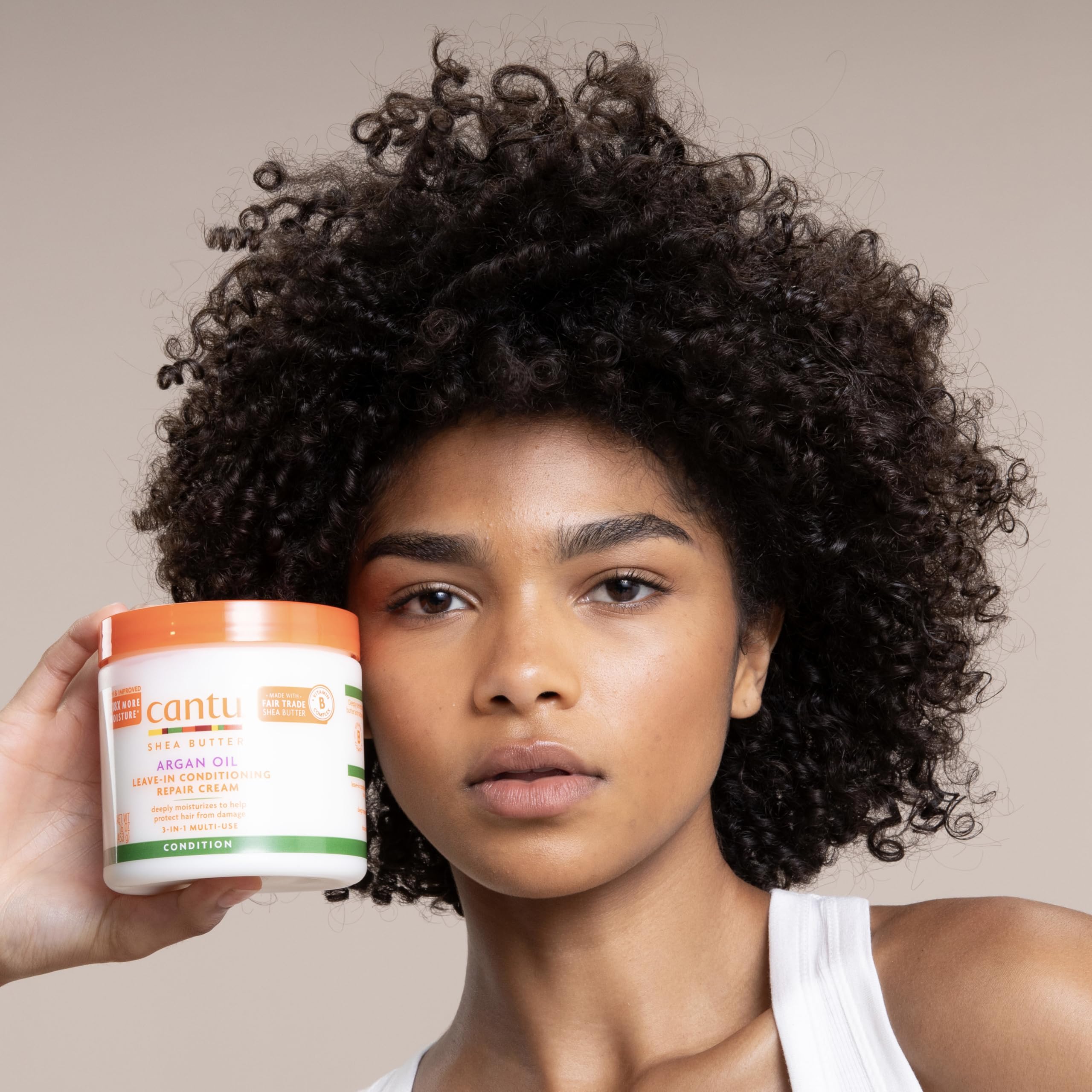 Cantu Classics crème sans rinçage argan 453 g réparation
