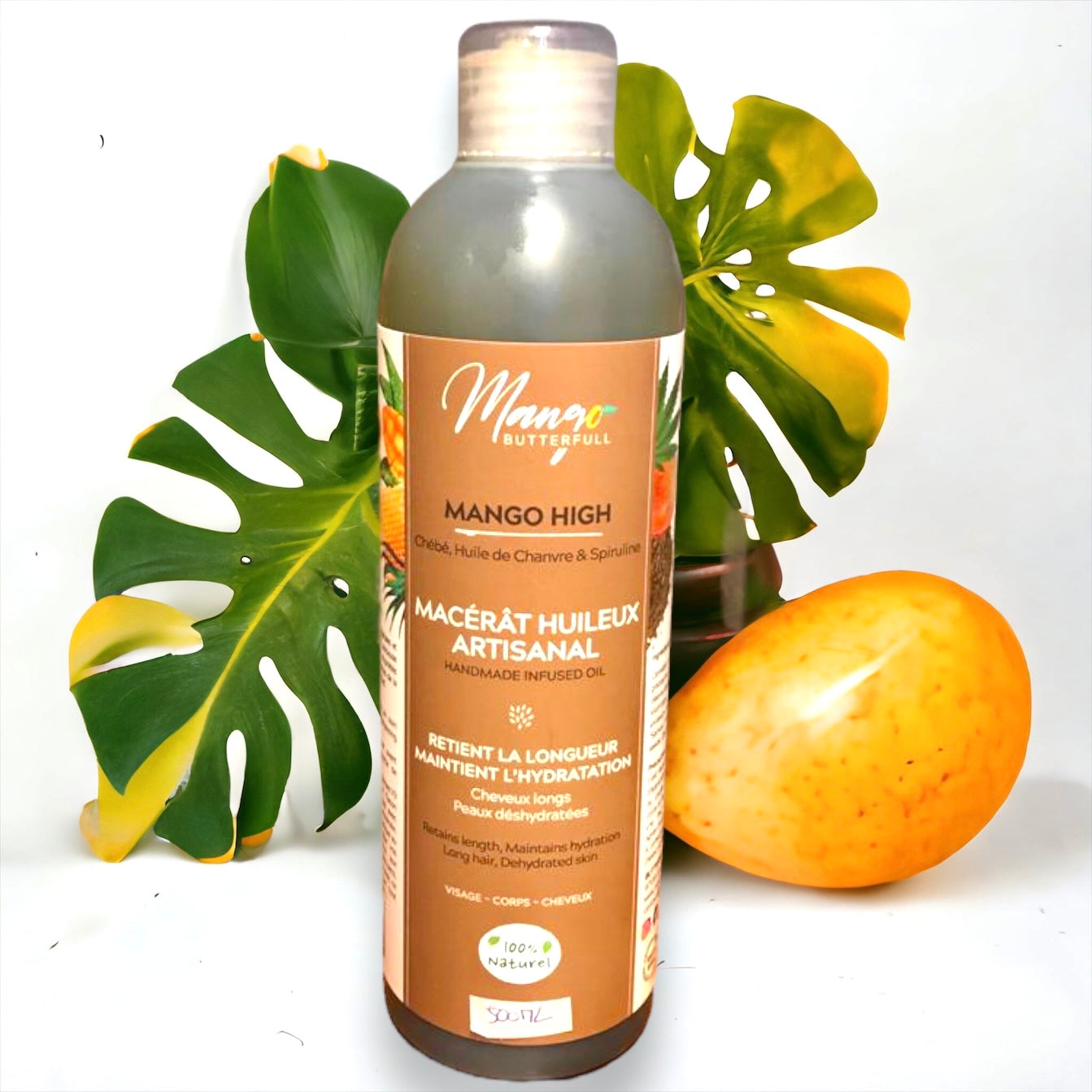 Mango Butterfull Mango High Macérât Huileux Chébé 100ml Pousse