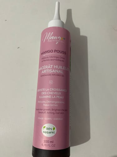 Mango Butterfull MANGO POUSS Huile cheveux 100ml hibiscus