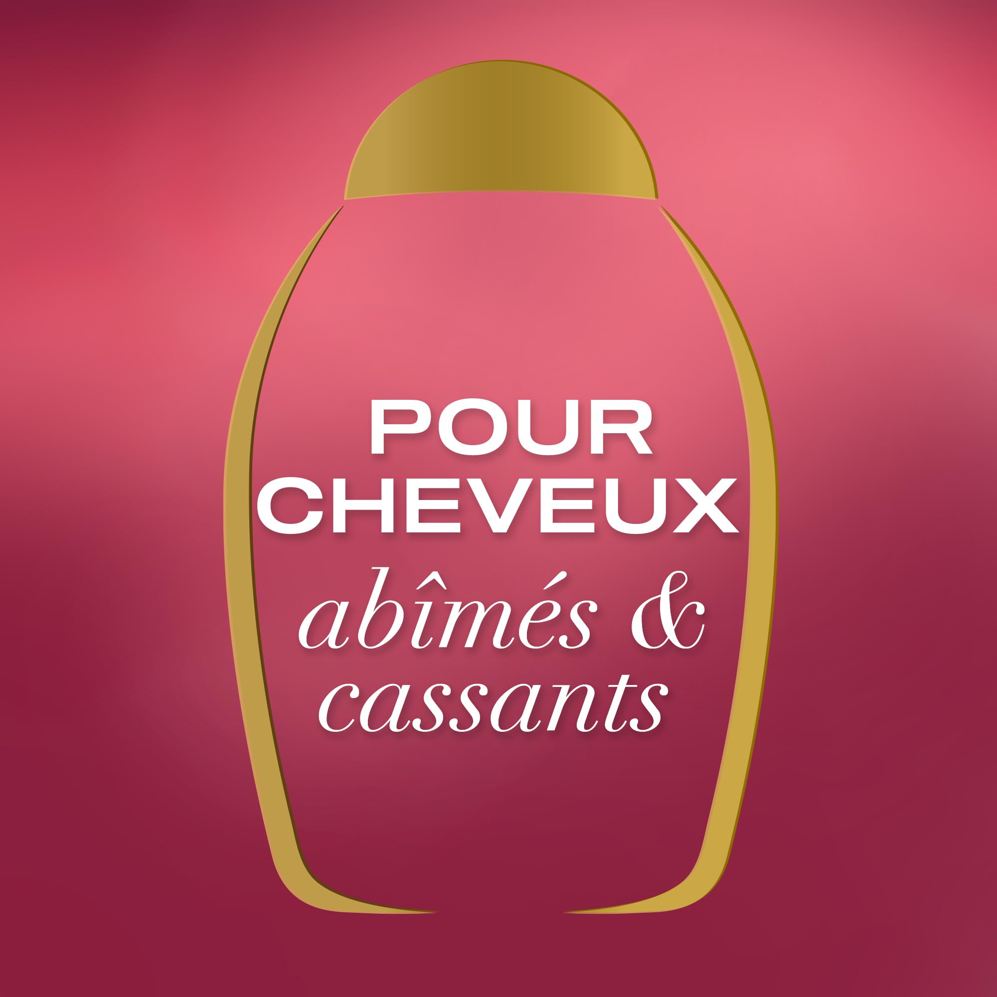 OGX Keratin Oil shampooing kératine 385 ml anti-casse