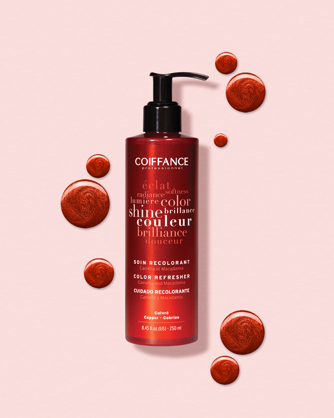 Coiffance Color Booster Soin recolorant cuivré reflets cuivrés