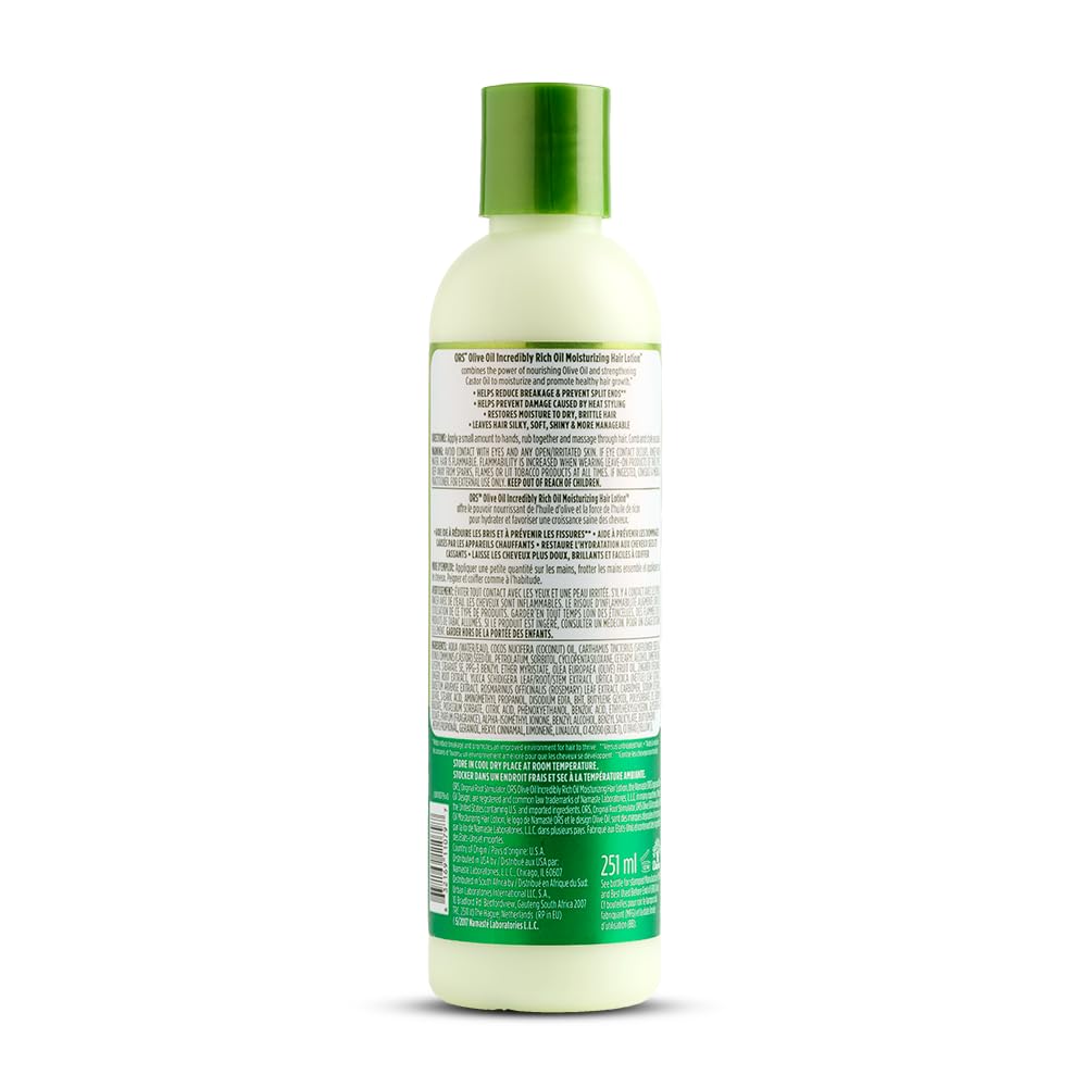 ORS Olive Oil Classics lotion cheveux 4x251 ml ricin brillance
