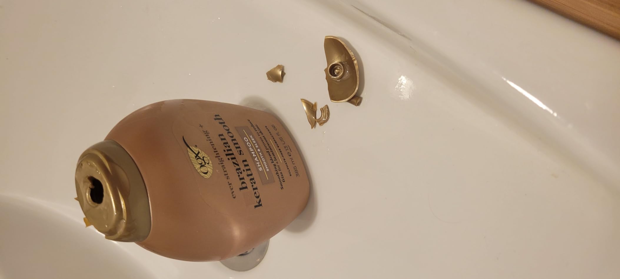 OGX Brazilian Keratin Shampooing Lissant 385 ml Kératine