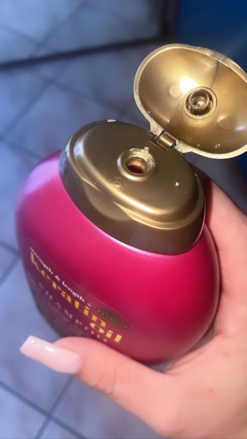 OGX Keratin Oil shampooing kératine 385 ml anti-casse