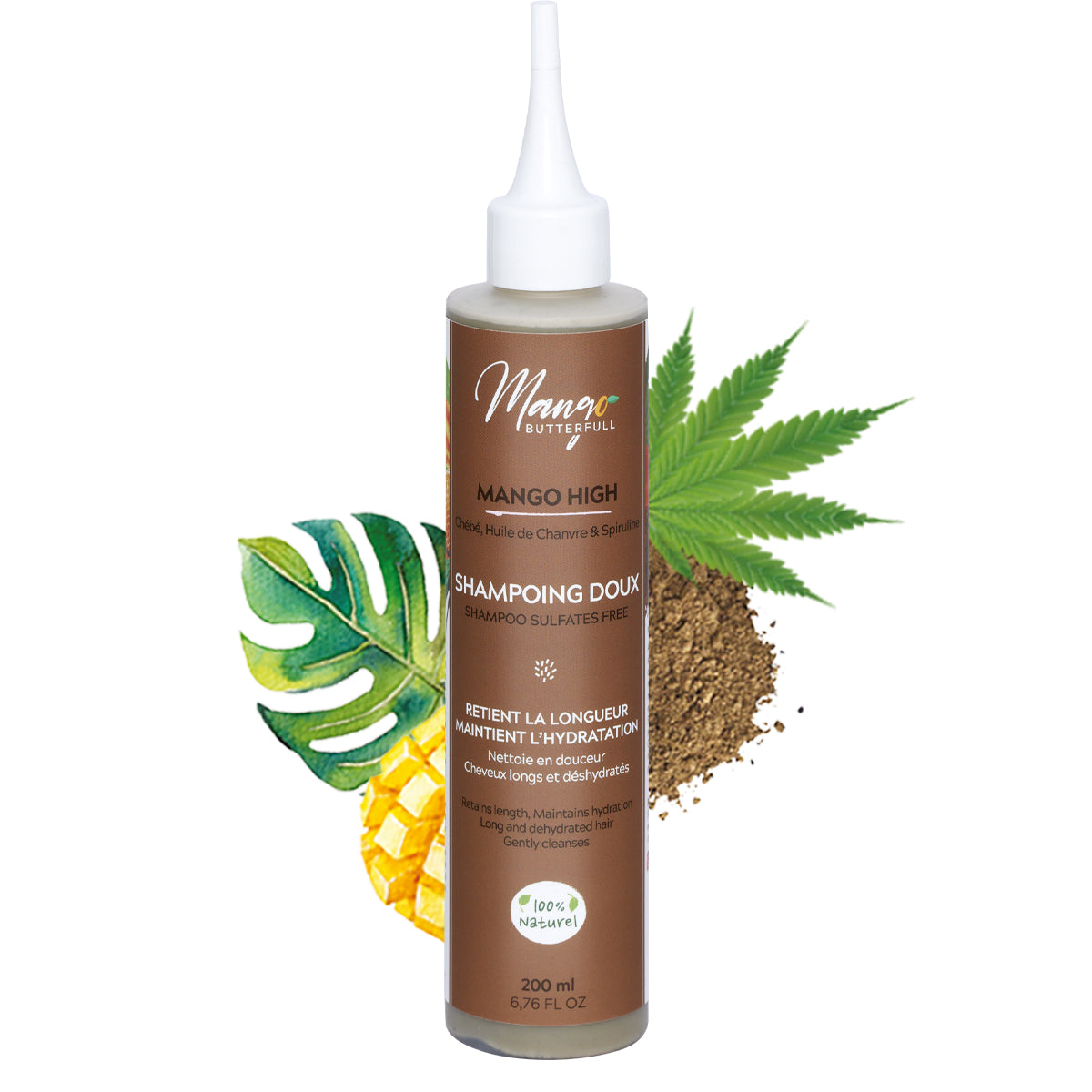 Mango Butterfull Mango High shampoing doux 100ml chébé