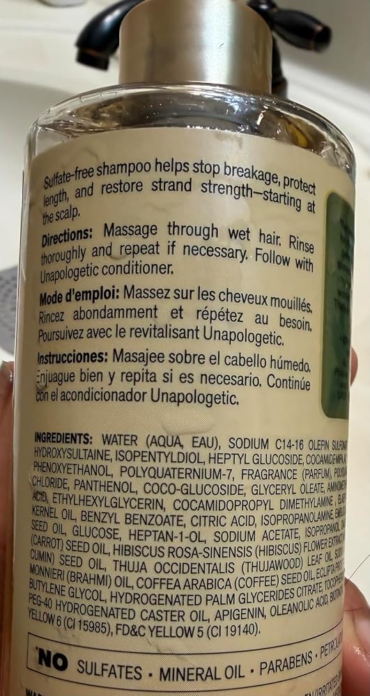 ORS Unapologetic Shampooing Doux Batana 370 ml