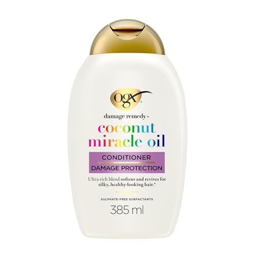 OGX Coconut Miracle Oil Après-Shampooing Réparateur 385 ml Lot 1