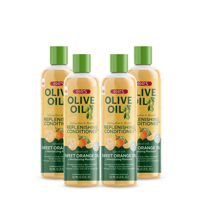 Organic Root Stimulator Olive Oil Replenishing Conditioner après-shampoing 12.25 oz lot 4 hydratation