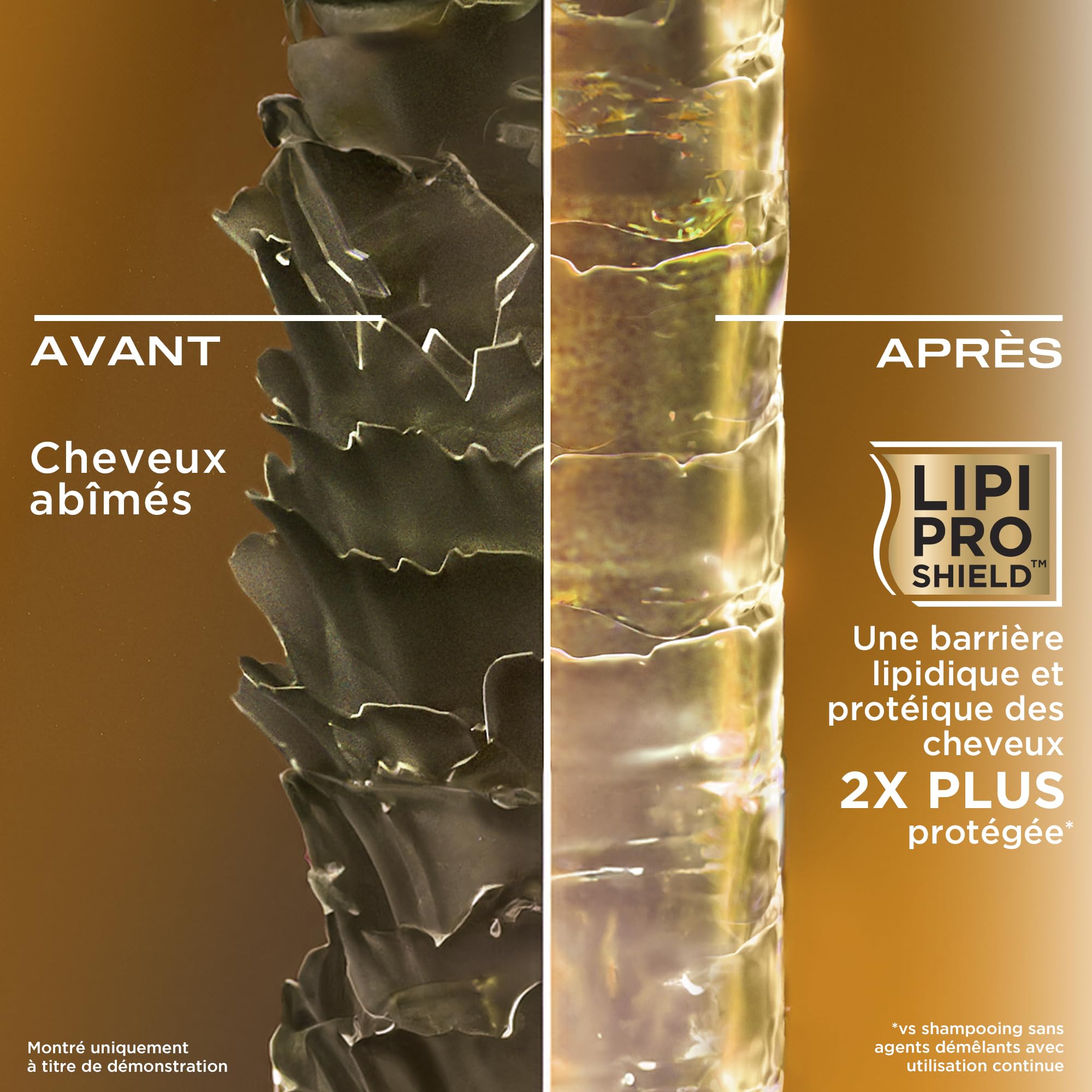 OGX Brazilian Keratin Smooth Après-Shampooing Lissant 385 ml Karité