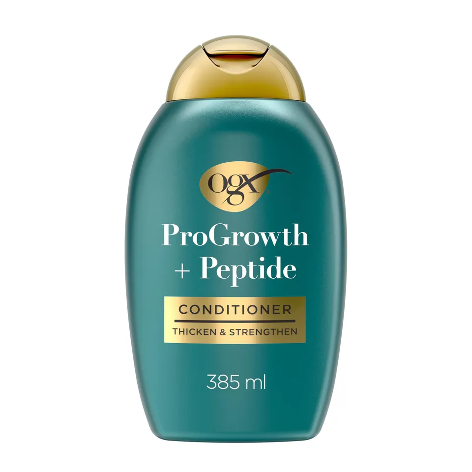 OGX ProGrowth + Peptide Après-Shampooing 385 ml Peptides