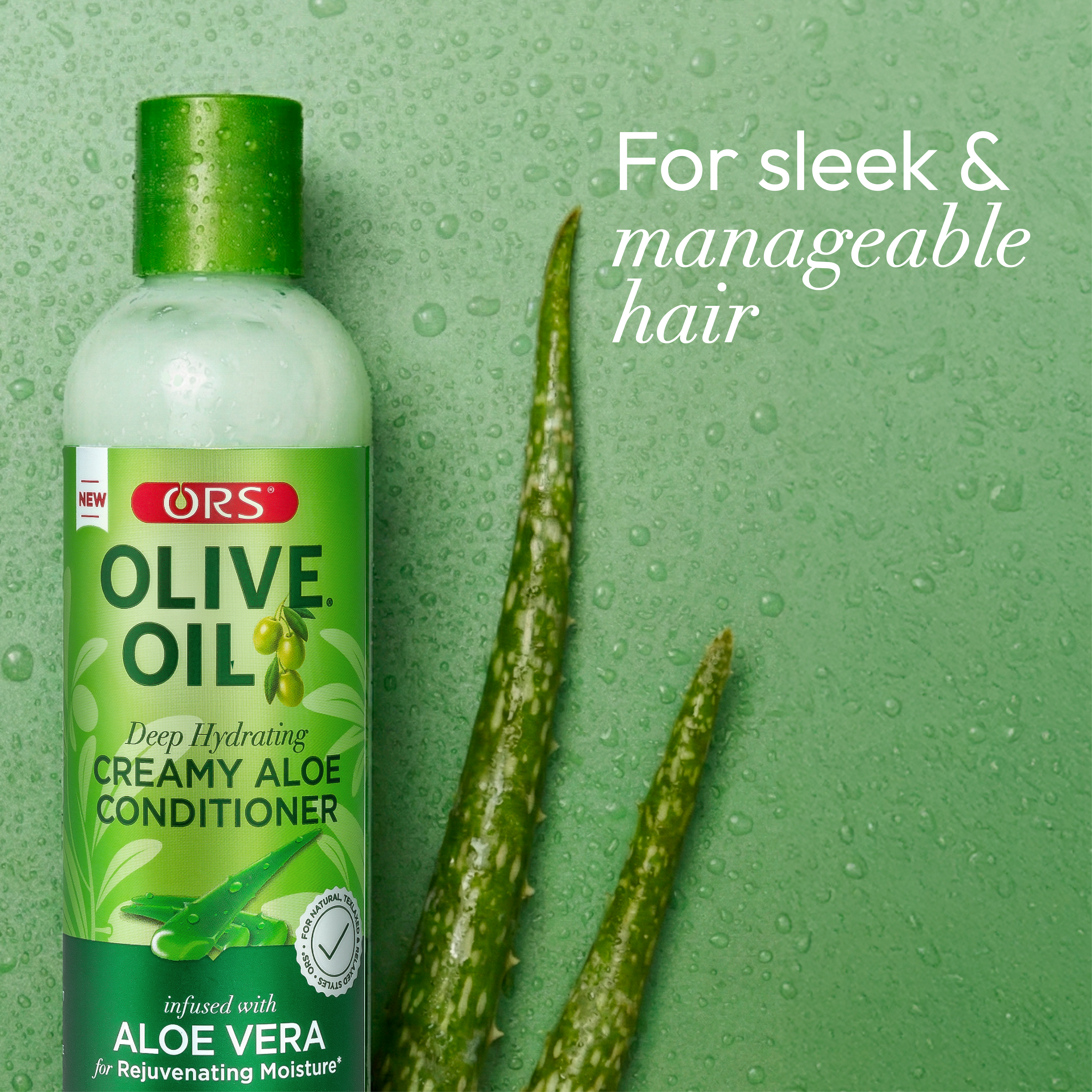 ORS Olive Oil Classics après-shampoing 473 ml aloe hydratation