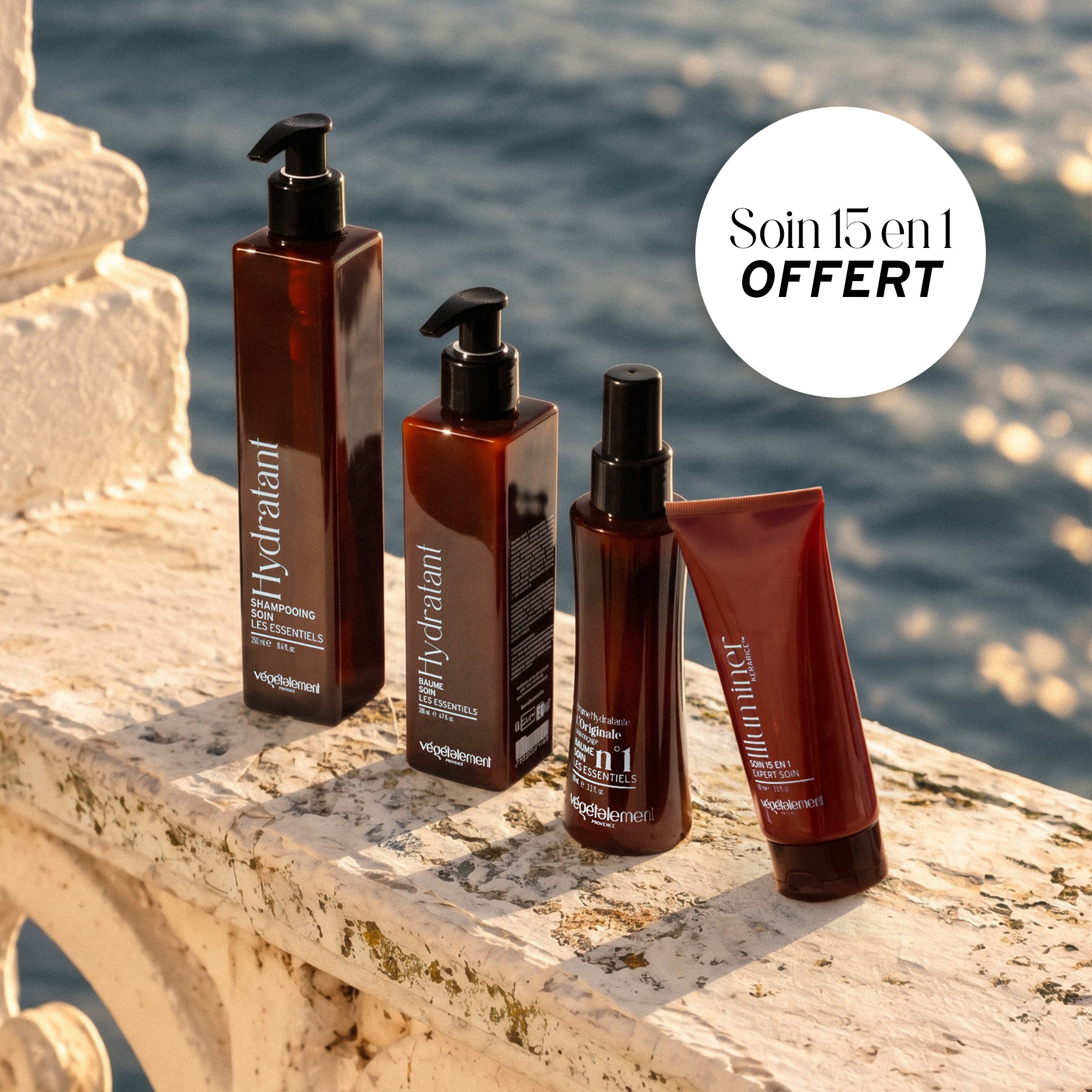 Végétalement Provence Routine Hydratation coffret cheveux secs
