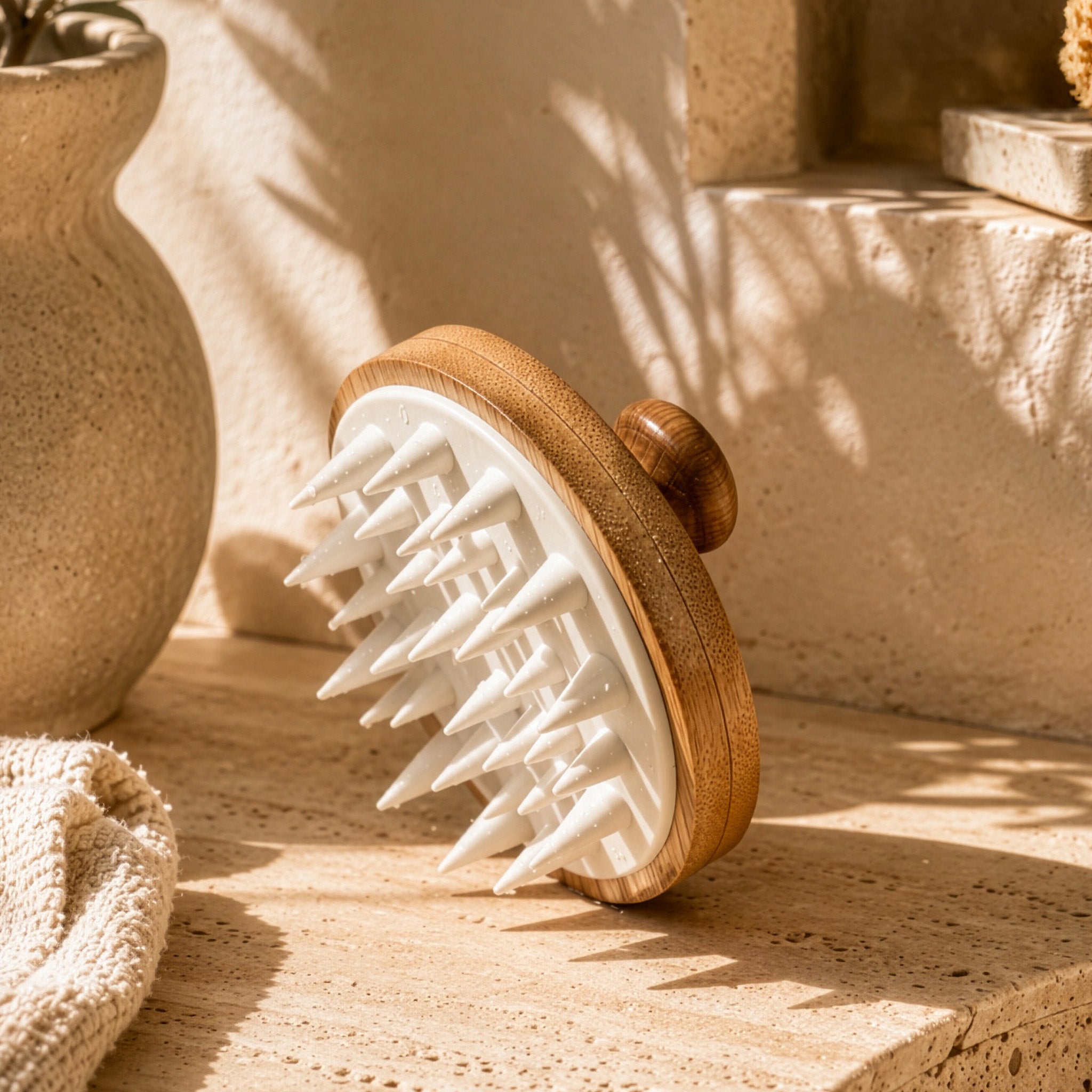 Végétalement Provence Accessoires Brosse Cuir Chevelu Bambou