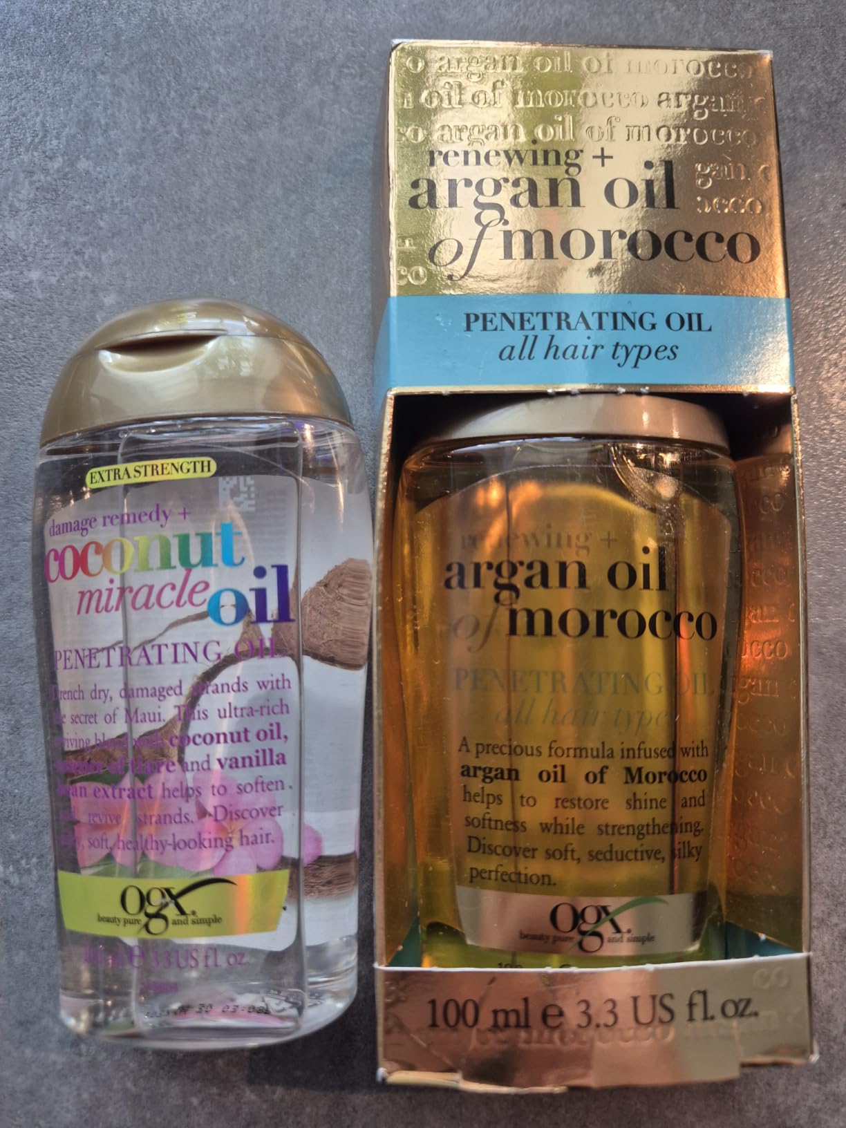 OGX Coconut Miracle Oil huile coco 100 ml réparation