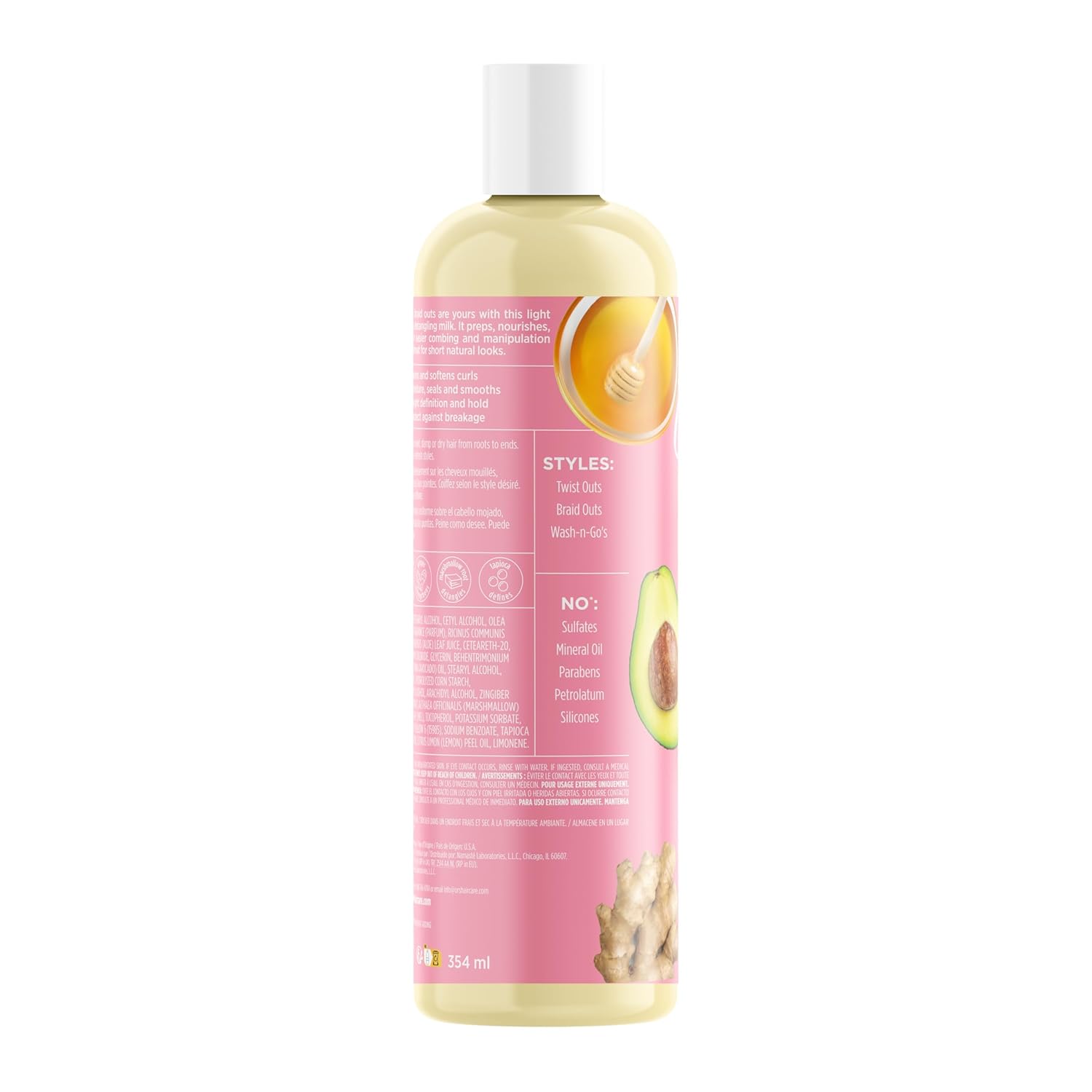 ORS Curlshow Ready to Style Curl Milk lait 12 oz ananas