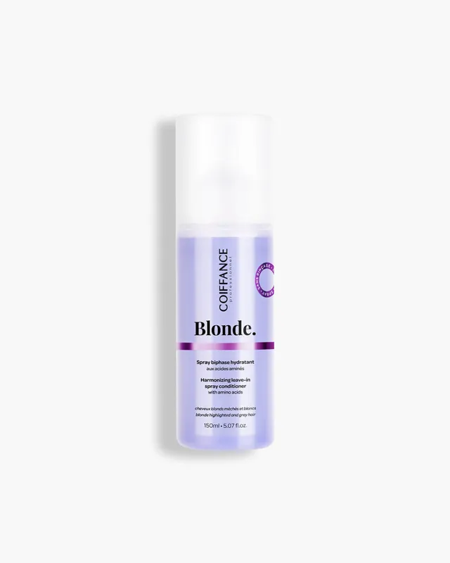 Coiffance Blonde Spray Biphase Sans Rinçage Anti-Jaune Protéines