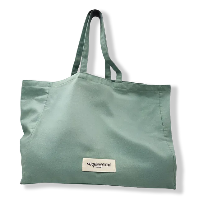 Végétalement Provence Accessoires Sac oversize coton bleu Unique