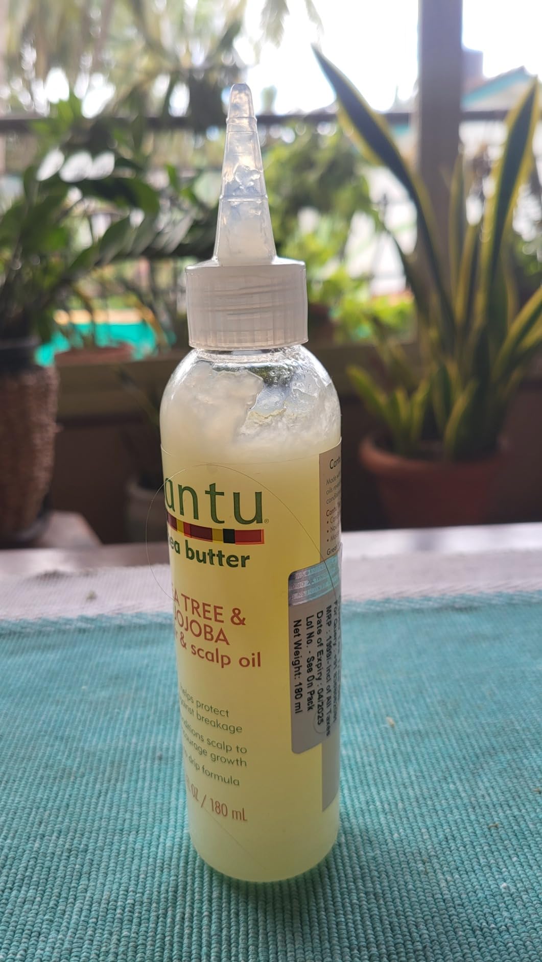 Cantu Classics Huile Tea Tree Jojoba cheveux bouclés crépus