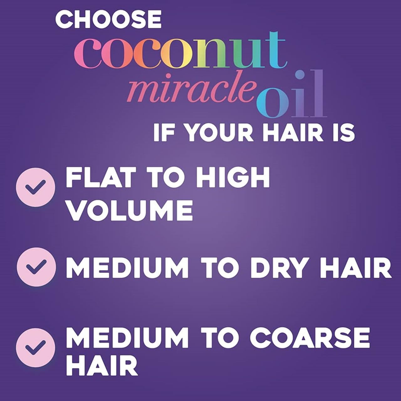 OGX Coconut Miracle Oil huile coco 100 ml réparation