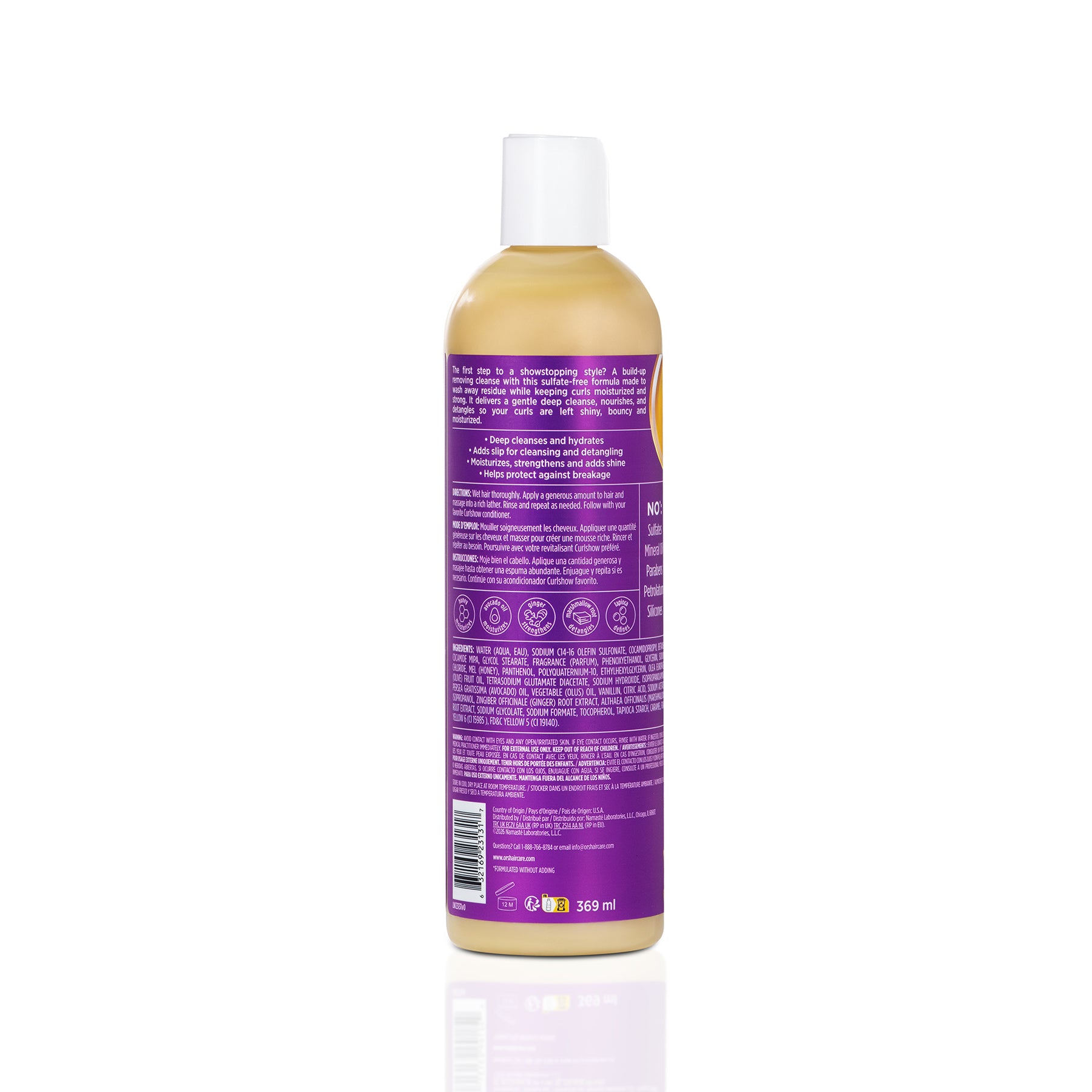 ORS Curlshow Opening Act shampoing boucles sans sulfate 12.5 oz