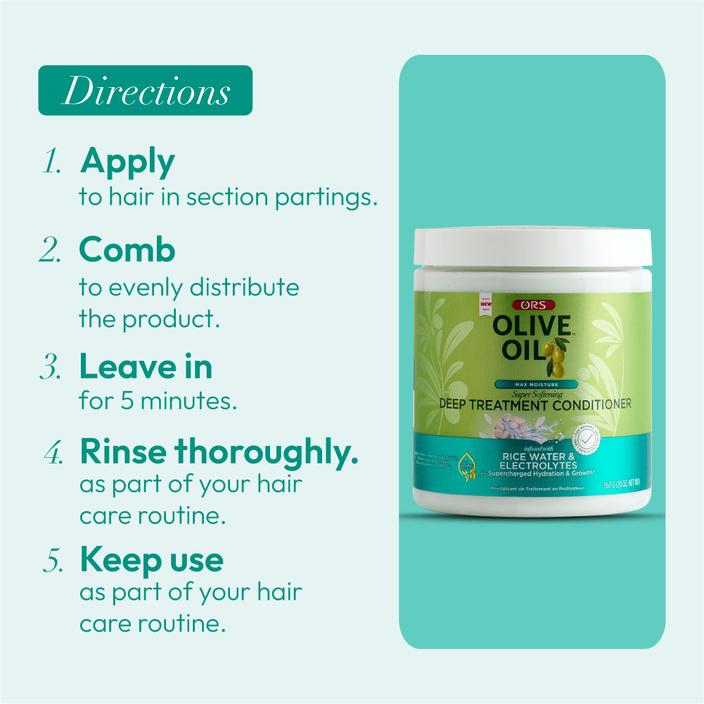 ORS Max Moisture Leave-In + Masque coffret 16+20 oz