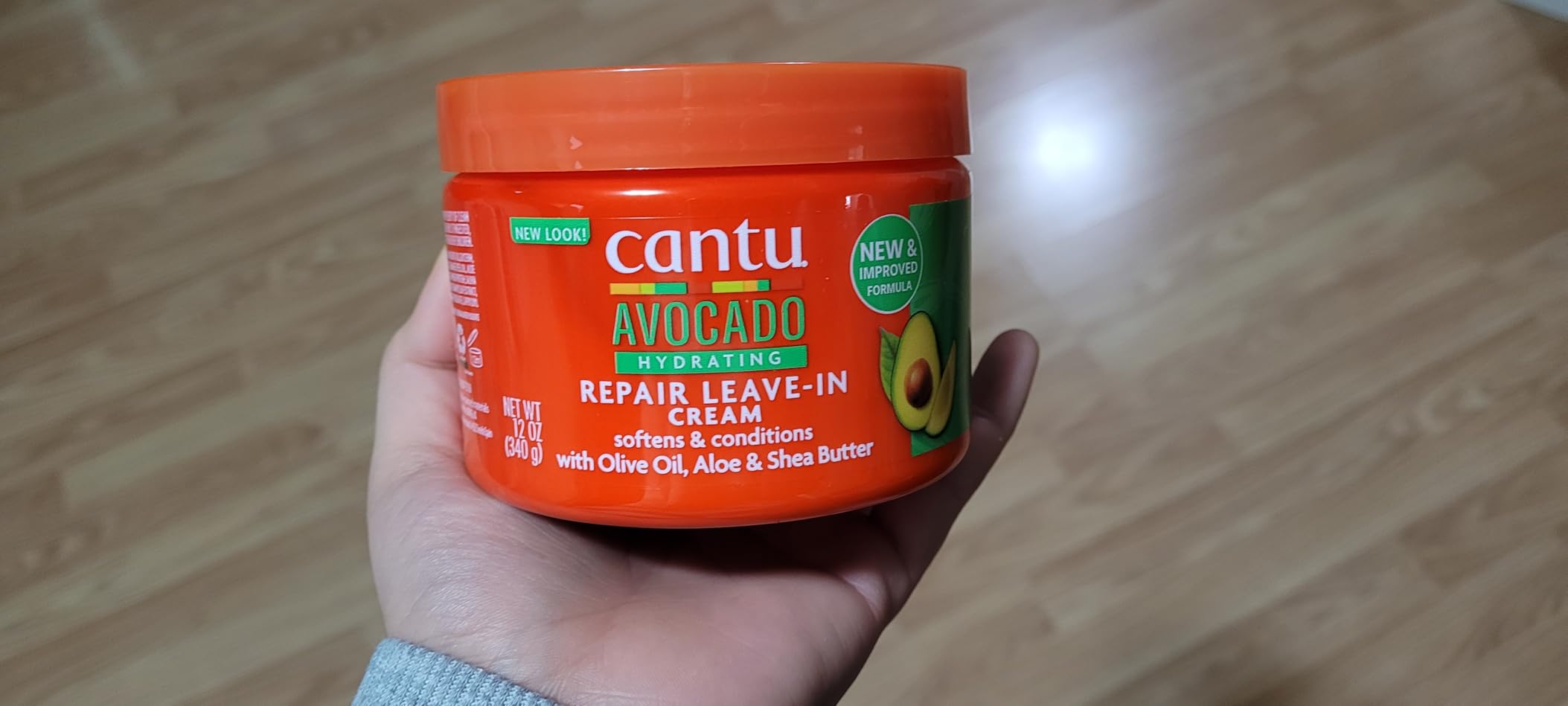 Cantu Superfoods crème avocat sans rinçage 340 g boucles
