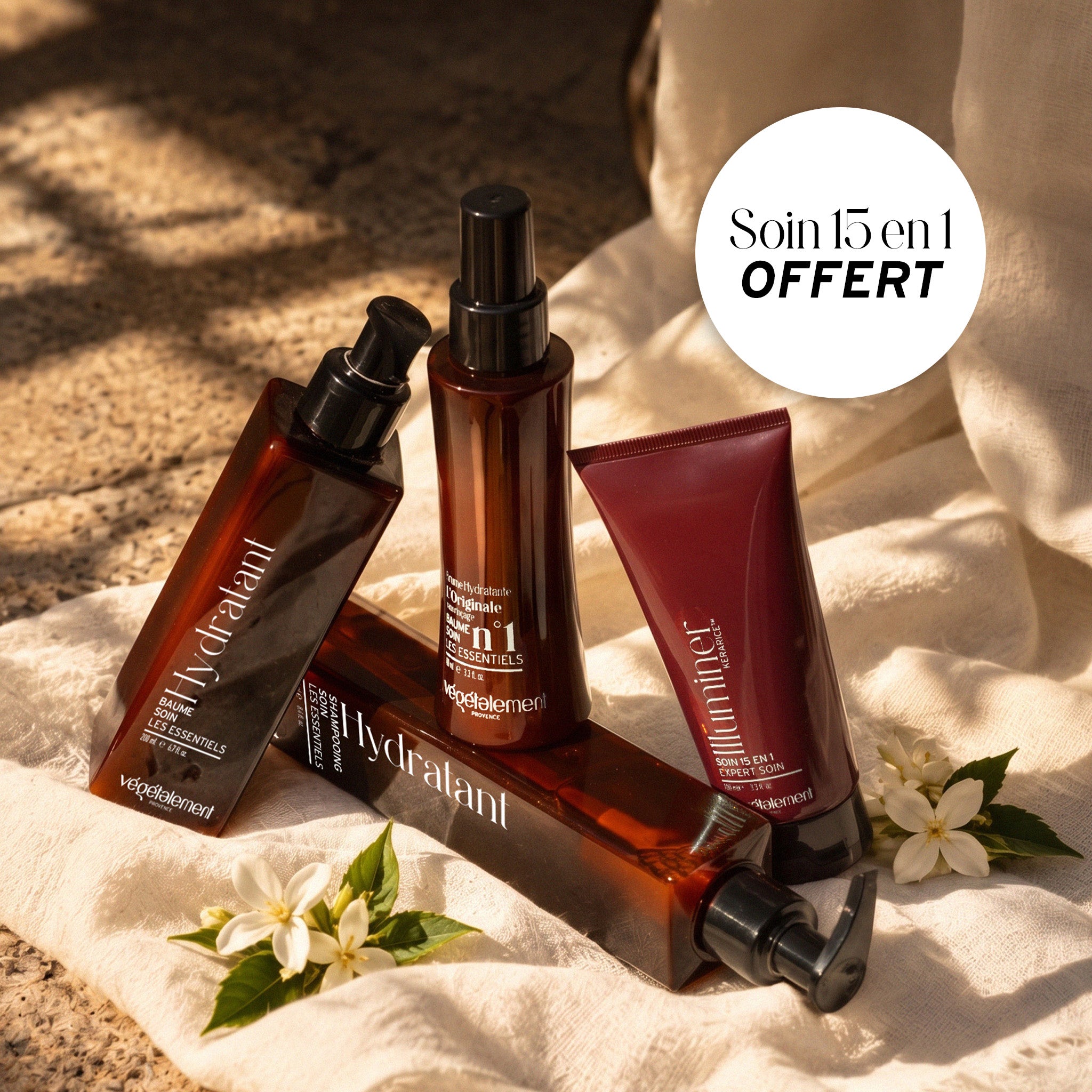 Végétalement Provence Routine Hydratation coffret cheveux secs