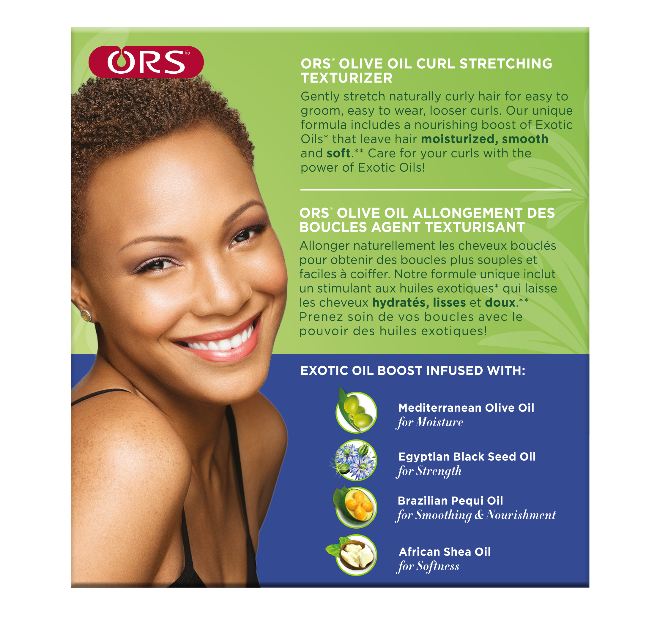 ORS Olive Oil Classics texturizer boucles huiles exotiques