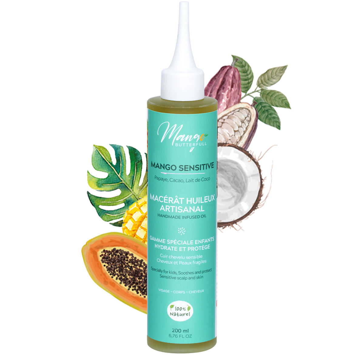 Mango Butterfull Mango Sensitive macérât huileux 100ml coco