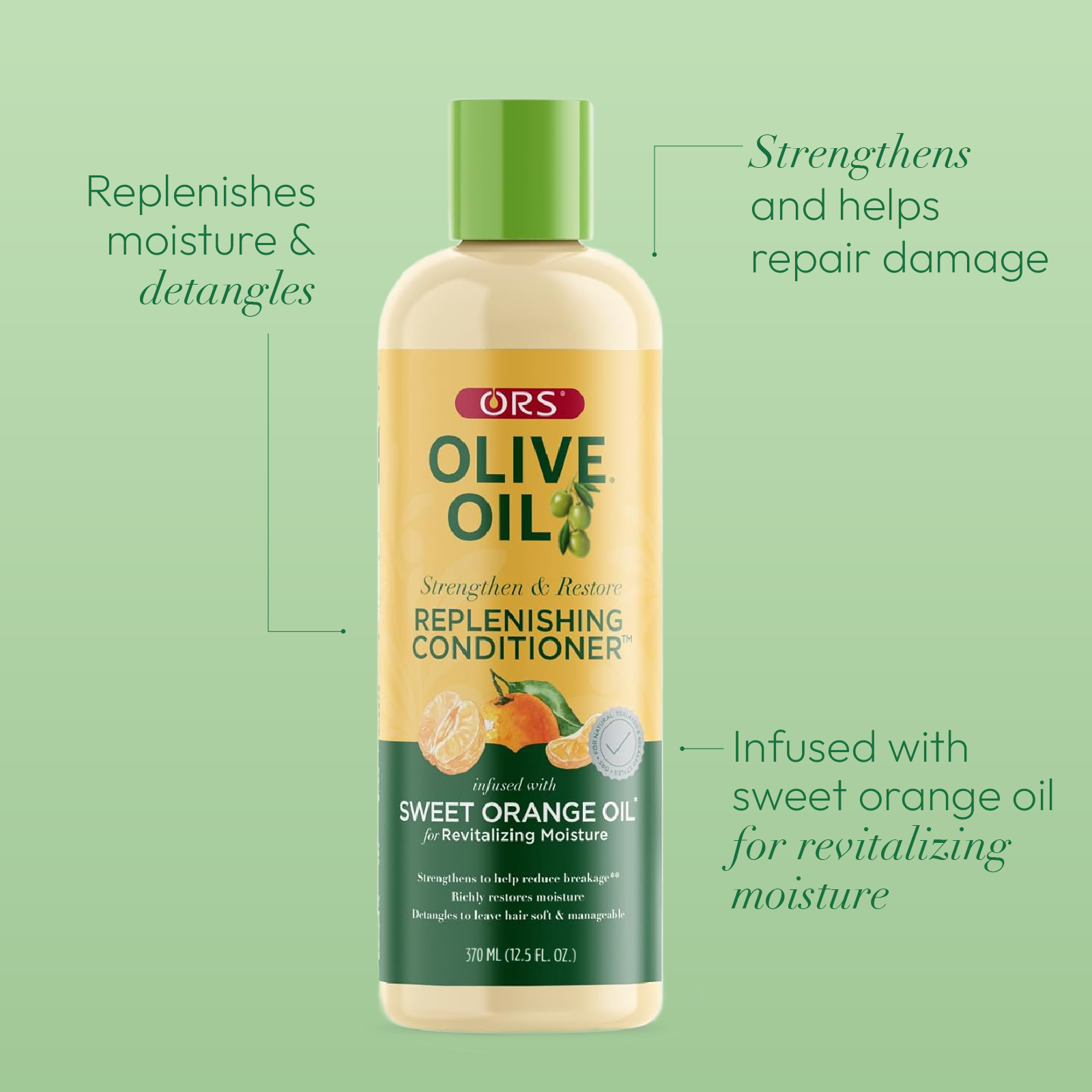 ORS Olive Oil Replenishing après-shampooing 347 g hydratant