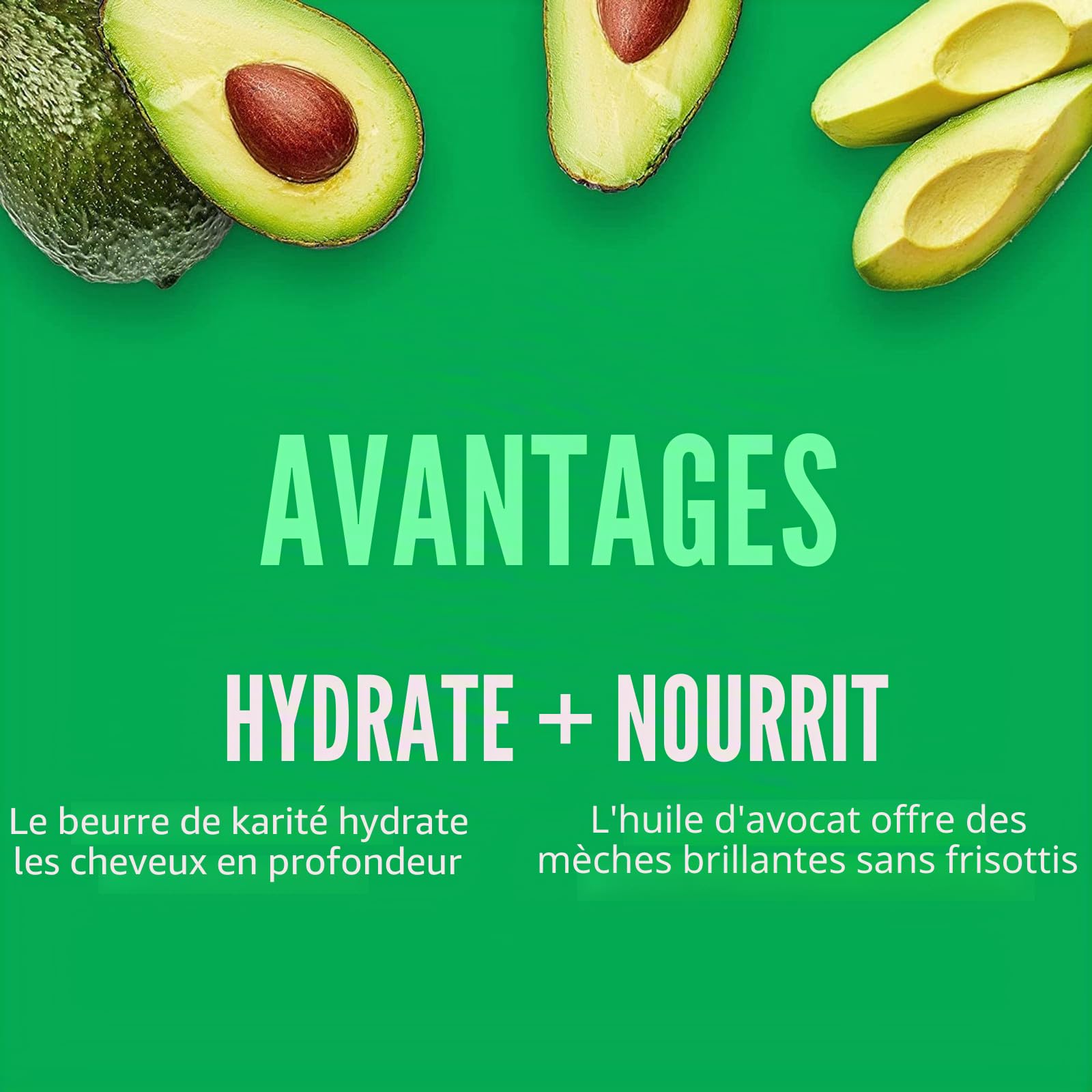Cantu Superfoods Lait Capillaire Avocat 355 ml