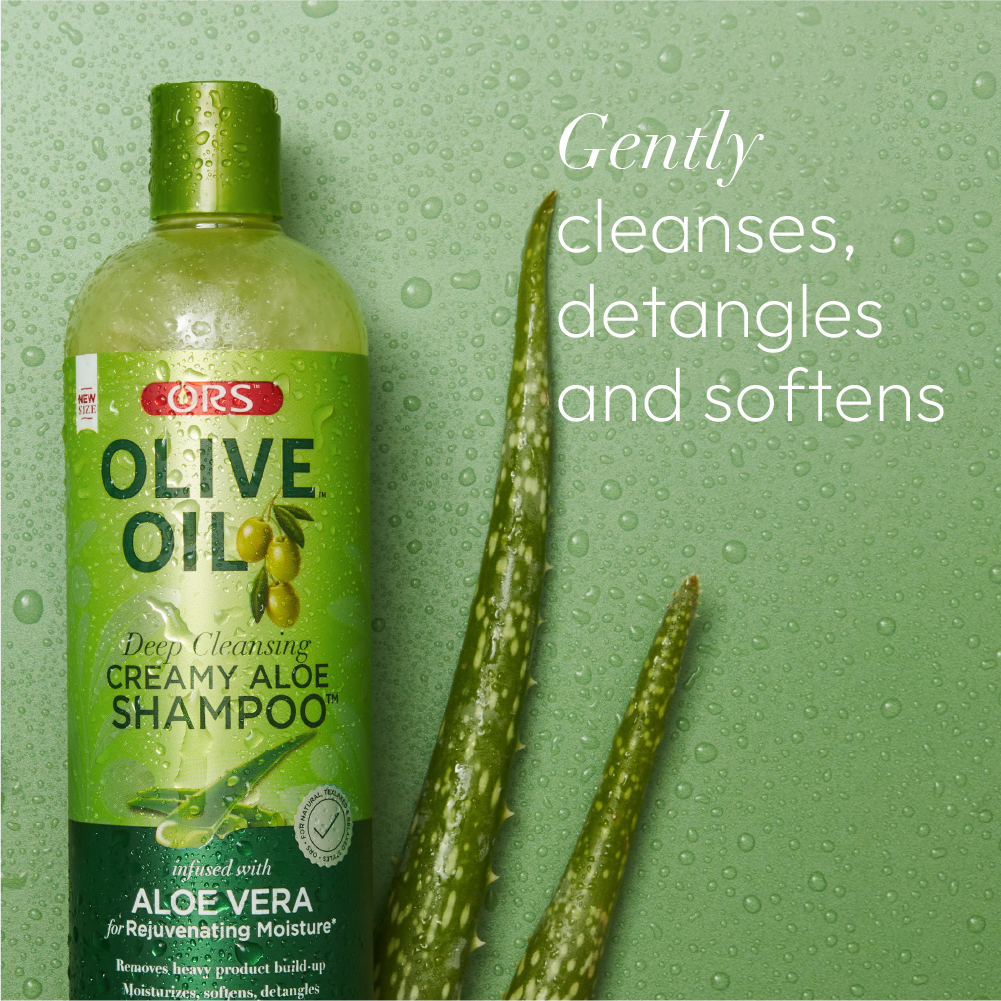 ORS Olive Oil Classics shampooing aloe 12.5 oz hydratant