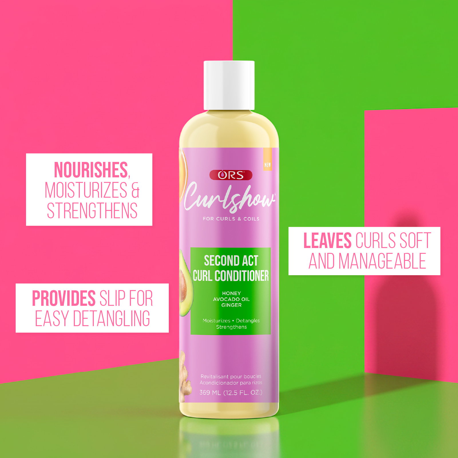 ORS Curlshow Second Act Curl Conditioner 12.5 oz Démêlant