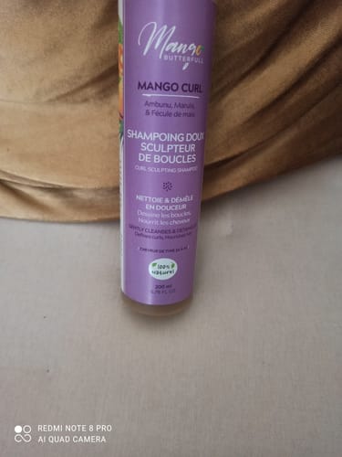 Mango Butterfull Mango Curl shampoing boucles 200ml sans sulfate