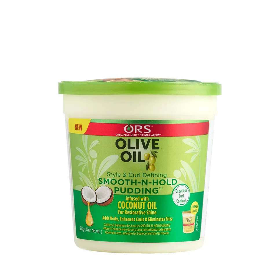 ORS Olive Oil Smooth-N-Hold pudding coiffant 368 g brillance