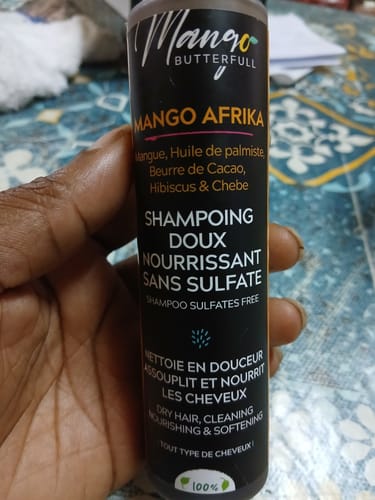 Mango Butterfull Mango Afrika shampoing sans sulfates 200ml afro