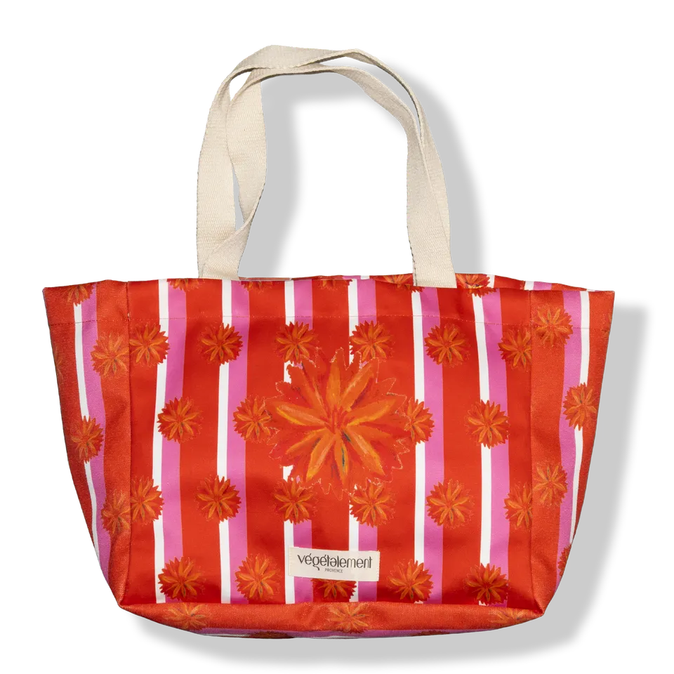 Végétalement Provence Calendula sac cabas coton 40x34cm