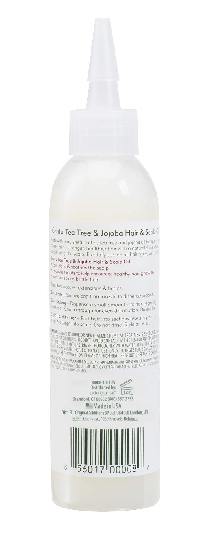 Cantu Classics Huile Tea Tree Jojoba cheveux bouclés crépus