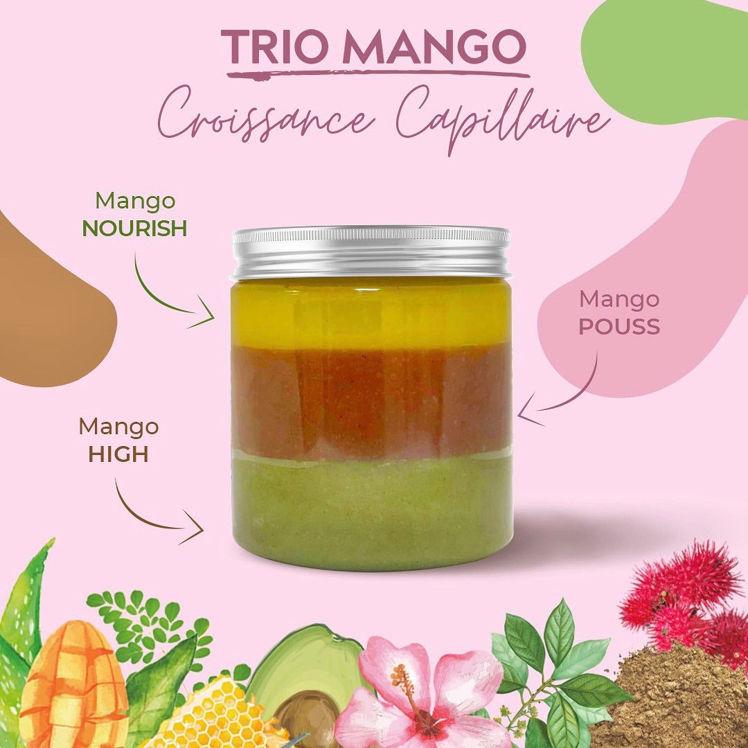 Mango Butterfull Mango Trio beurre croissance 250ml pousse