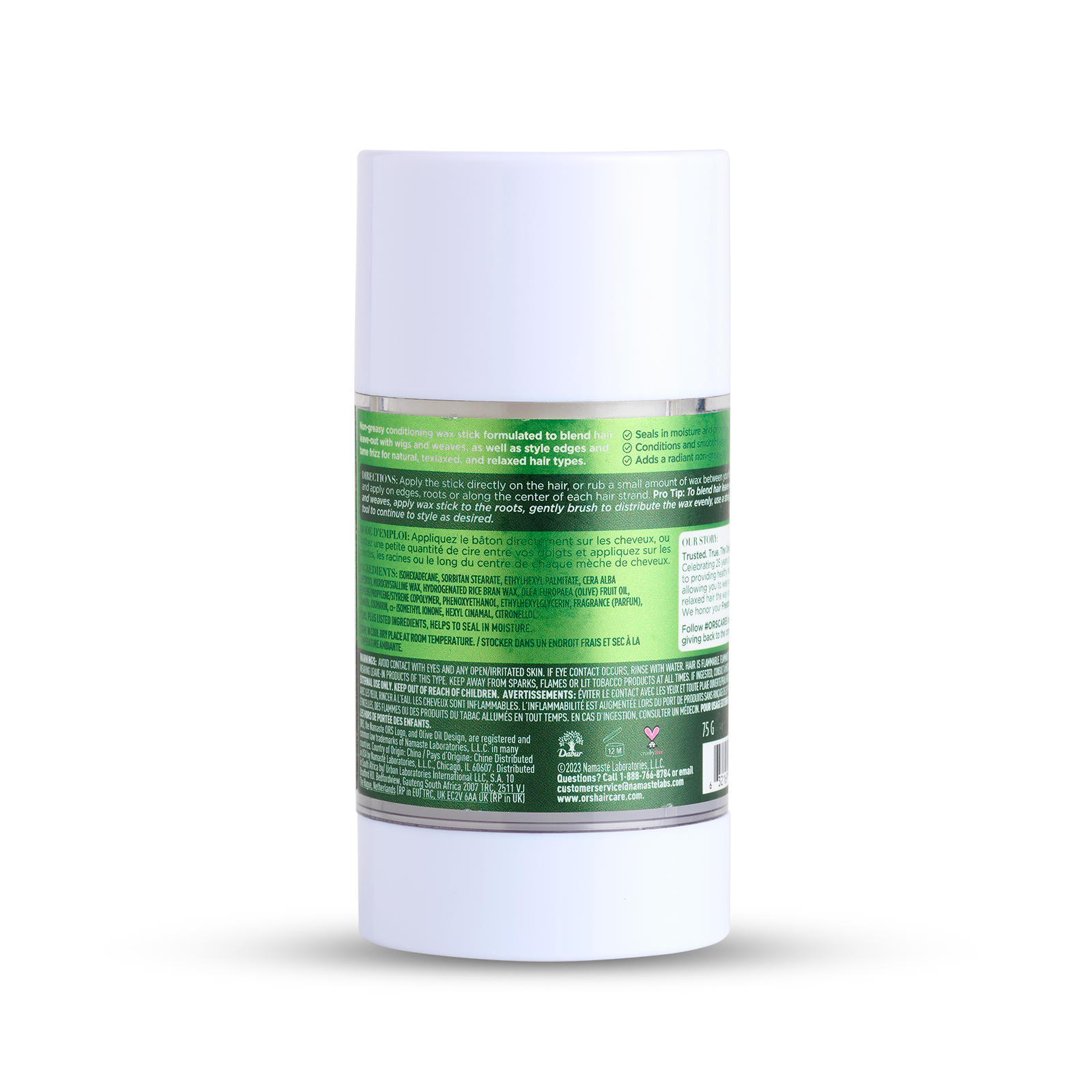 ORS Style & Sculpt Perfect Blend Wax Stick Cire Cheveux 2.6 oz Anti-Frisottis