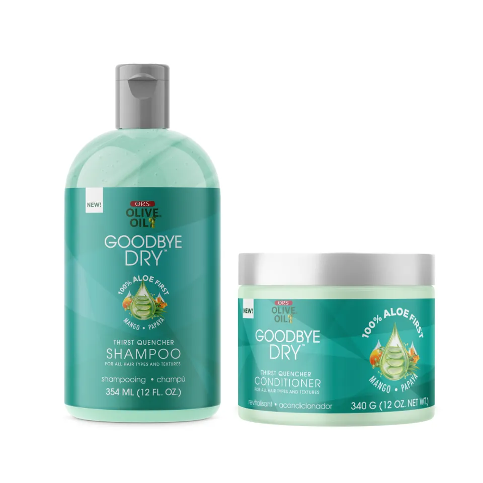 ORS Goodbye Dry Duo Shampooing + Après-Shampooing 2x355 ml