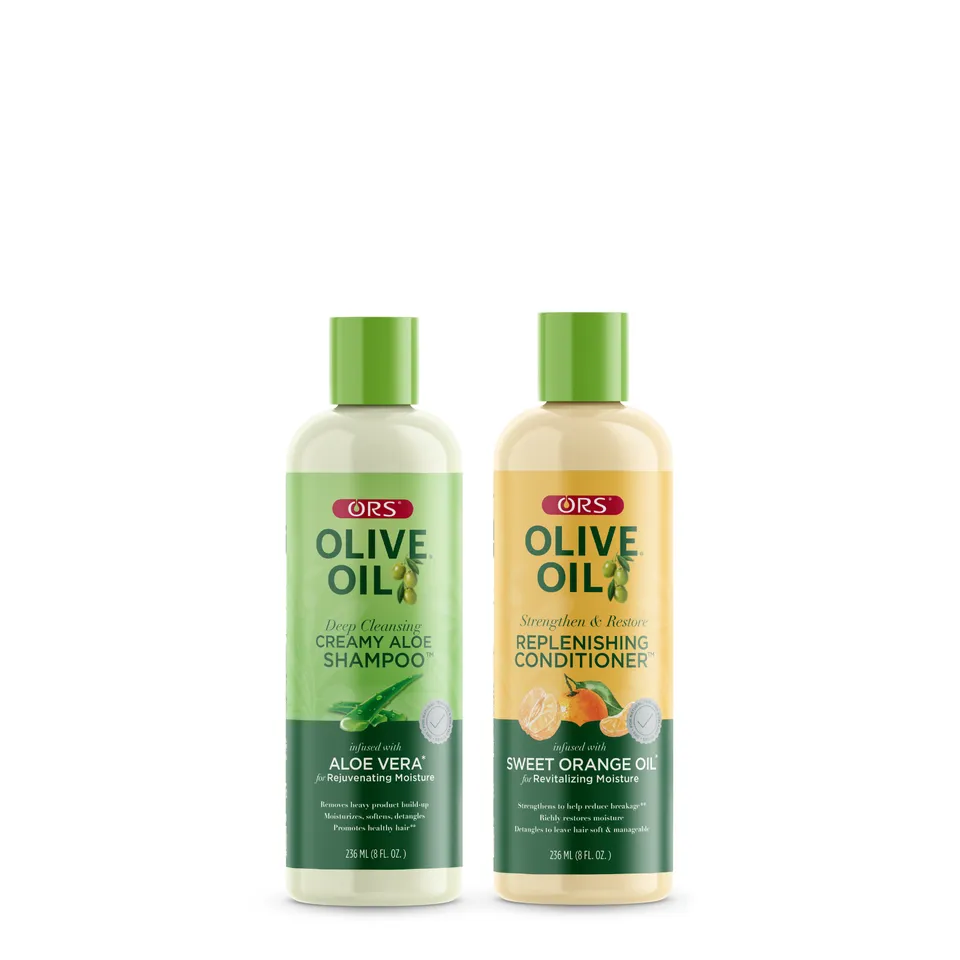 ORS Olive Oil Classics Duo shampoing + après-shampoing 2x227ml